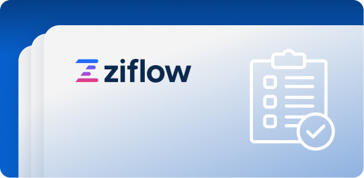 Ziflow Partner Resources thumbnail with a list of tasks icon